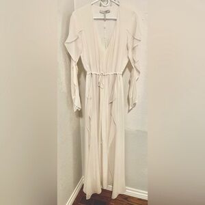 BCBG MaxAzria Runway Silk floor length dress